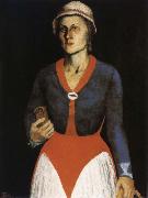 Kasimir Malevich The Portrait of artist-s wife oil painting